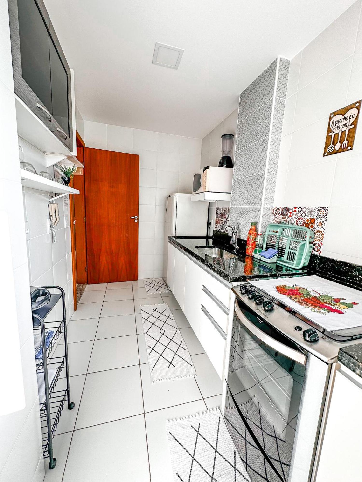 Apt Na Praia Do Morro,2 Quadras Do Mar,Com Garagem Гуарапари Екстериор снимка
