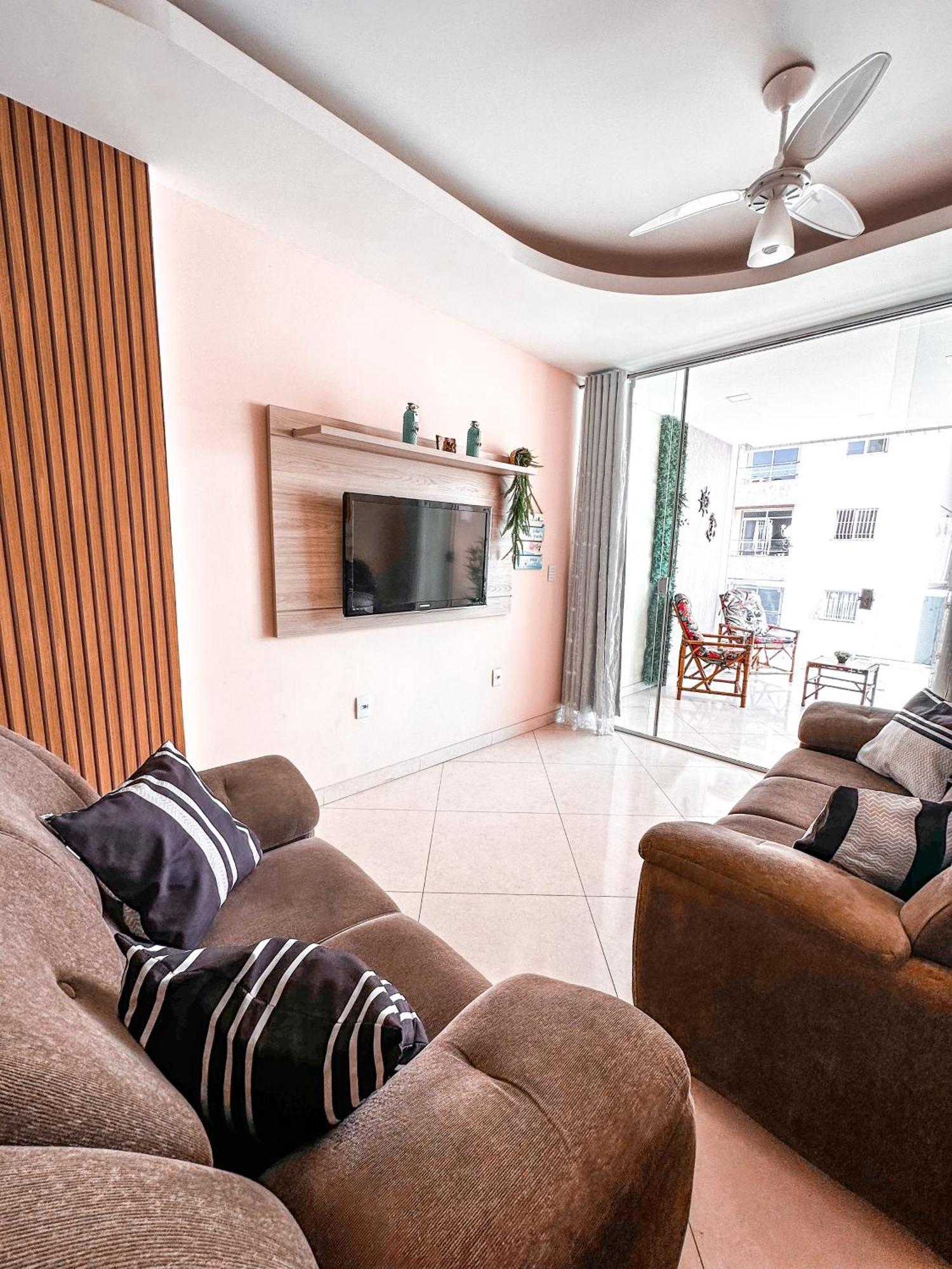 Apt Na Praia Do Morro,2 Quadras Do Mar,Com Garagem Гуарапари Екстериор снимка